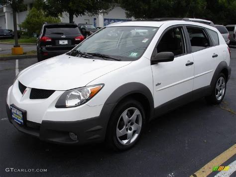 2003 Frost White Pontiac Vibe 14348624 Car Color