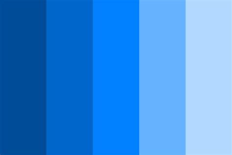 MH Bright Blues Color Palette | Blue colour palette, Color palette ...