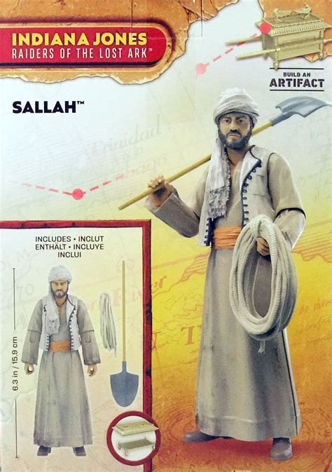 Indiana Jones Adventure Series Hasbro Sallah Raiders Of The Lost Ark