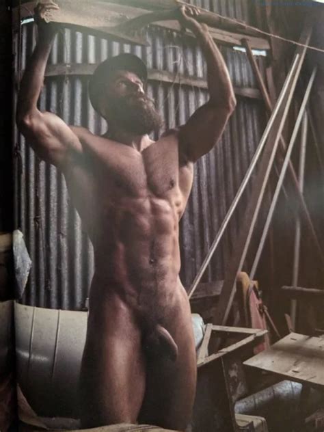 Killian Belliard Nude The French Model Bearded Lumberjack Exposed