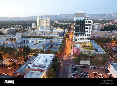 City Skyline Of San Jose California USA Stock Photo Alamy