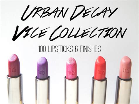 Urban Decay Vice Lipstick Collection Cardigan Jezebel