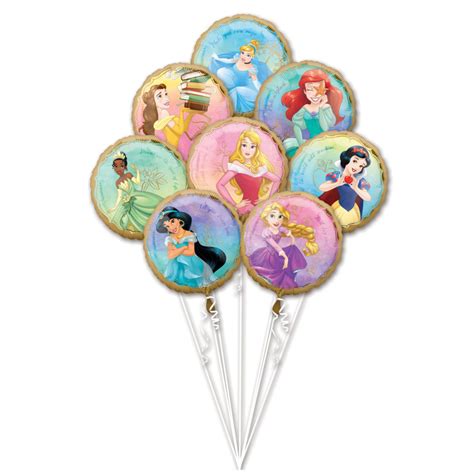 Bouquet Ballons Aluminium Princesses Disney