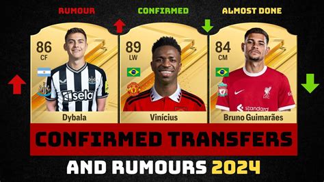 Fifa New Confirmed Transfers Rumours Ft Dybala Bruno