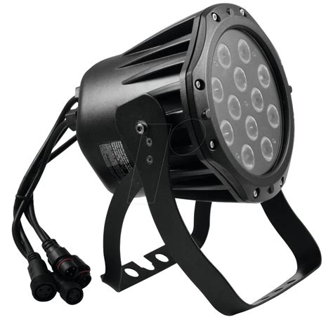 EURO 51914175 LED Scheinwerfer IP PAR 12 X 3 W TCL 50 W IP65 DMX