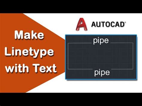 How To Make A Line Type With Text In AutoCAD YouTube