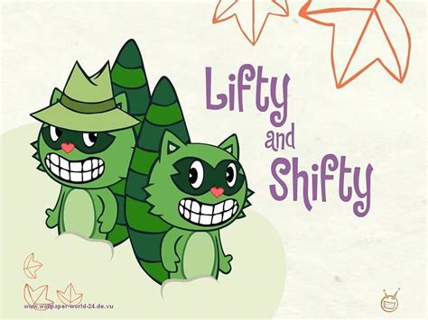 Happy Tree Friends Anime Shifty And Lifty