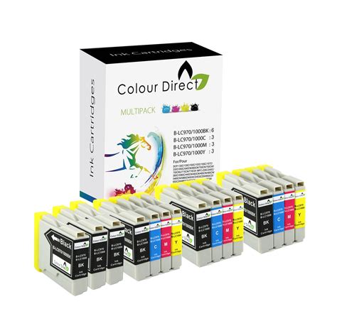 15 Colour Direct Compatible Ink Cartridges Replacement Amazon Co Uk