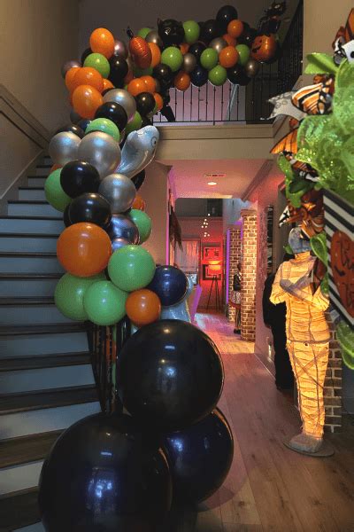 Halloween Balloon Garland | Jeannie Pence