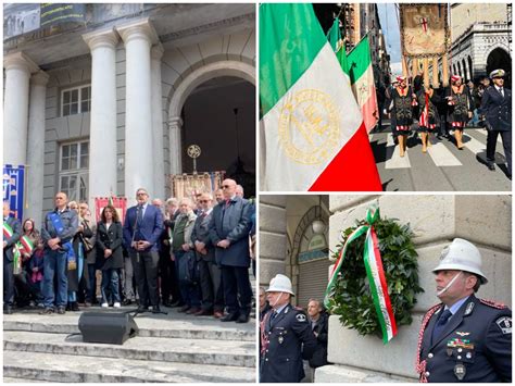 Liguria A Genova Le Celebrazioni Per Il Aprile Presidente Toti