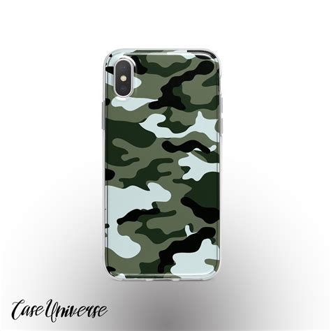 Camouflage Iphone 12 Case Iphone 13 Pro Case Military Pattern Etsy