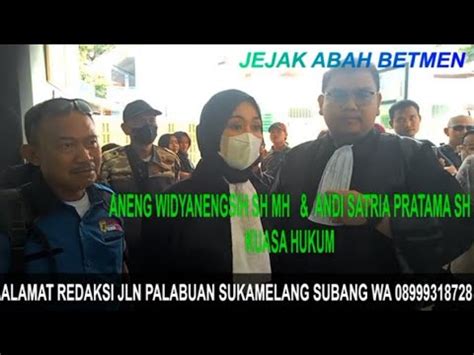 Sidang Hendra Dan Galang Di Kunjungi Banyak Orang Yang Bersimpati