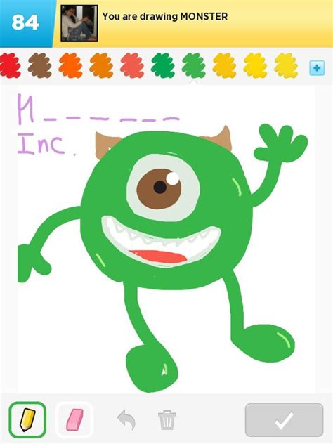 Monsters Inc Draw Something, Monsters Inc, Mario Characters, Fictional ...