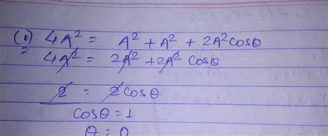 2 Two Waves Having Same Frequency And Same Amplitude Are Superimposed A