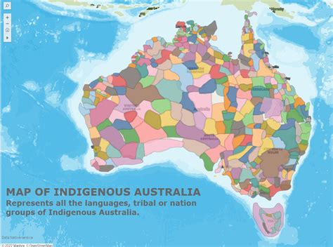 Australian Aborigines Map