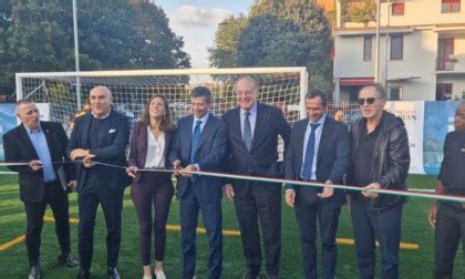 Milano Baggio Inaugurato Il Nuovo Campo Sportivo