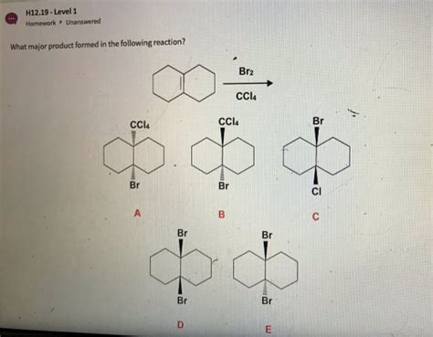 Solved Predict The Product For The Following Reaction CH CH Chegg