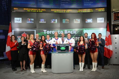 Toronto Rock Lacrosse Team Opens the Market