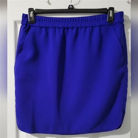 J Crew Skirts Jcrew Royal Blue Skirt Poshmark