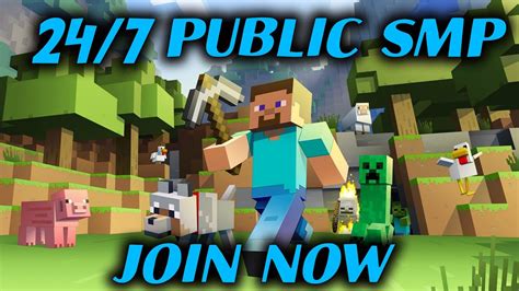 Minecraft 247 Public Smp Everybody Can Join Javapocket Edition