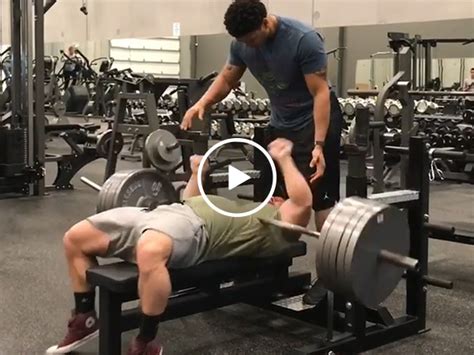 495 Lb Bench Press Fail Knocked The Soul Out Of This Dude