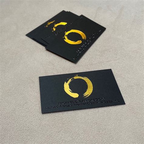 Black Raised Ink Business Cards: Make a Bold Impression - BusinessCards