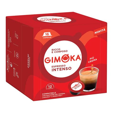 Gimoka Intenso Capsules For Lavazza A Modo Mio For