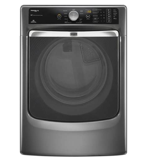 Maytag Med7000ag 27 Electric Steam Dryer With 7 4 Cu Ft Capacity 10 Cycles 5 Temp Settings