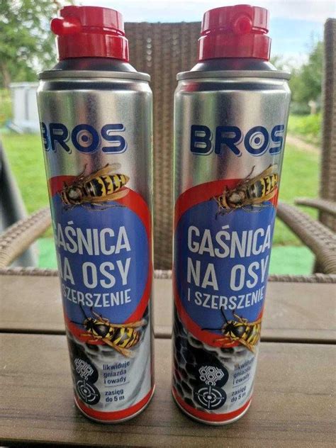 Ga Nica Spray Na Osy Szerszenie Gniazda Bros Ml Widnica Olx Pl