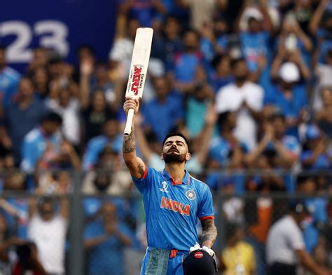 Icc Cwc Virat Kohli Becomes First Player In History Of Odis To