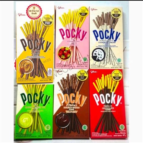 Jual Pocky Stick Glico All Varian Rasa 36 47gr SATUAN Shopee Indonesia