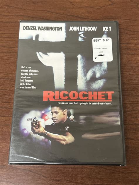 Dvd Sealed Ricochet Denzel Washington Dvd 1991 26359068324 Ebay