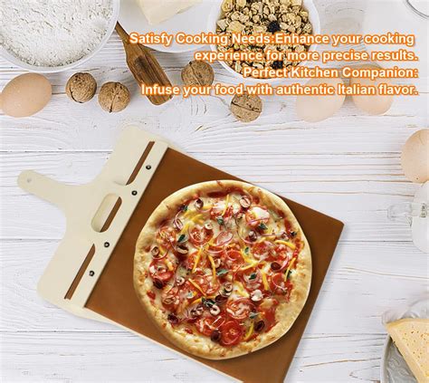 Wood Premium Non Stick Pizza Turning Peel Shovel Magic Perfectly Easy