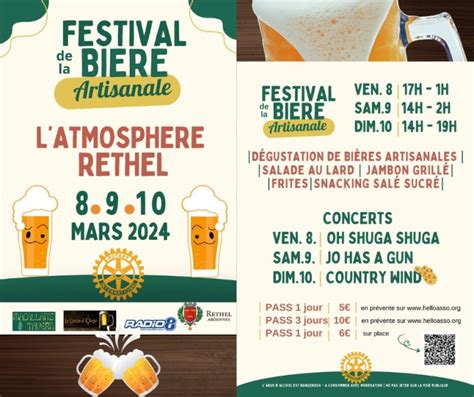 Festival de la BIÈRE ARTISANALE Ville de Rethel