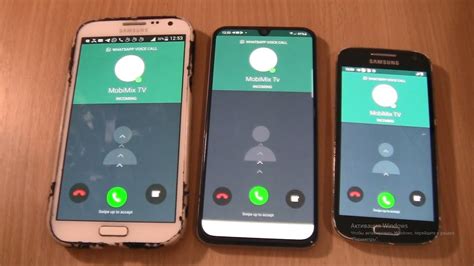 Triple WhatsApp Fake On Samsung Galaxy Note 2 A40 S4 Mini Incoming