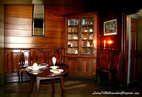 Williamsburg Kings Arms Tavern Interior Colonial Williamsburg