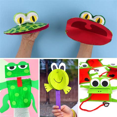 Frog crafts and activities - The Craft Train