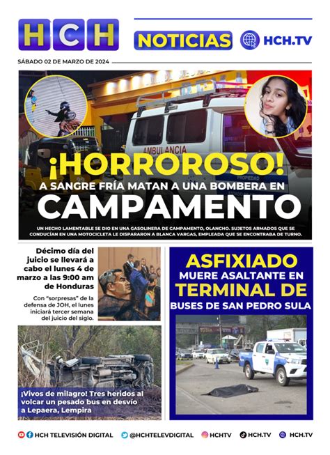 Portada Hch De Marzo De Hch Tv