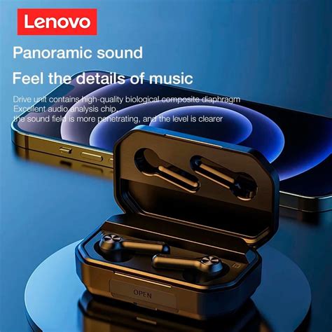 Fone De Ouvido In Ear Bluetooth Lenovo Pods Lp3 Pro Ac2744 Madeiramadeira