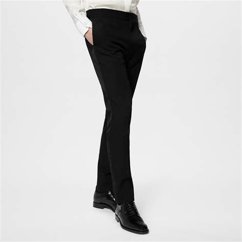 Wool Tuxedo Cigarette Pants Men Ready To Wear LOUIS VUITTON