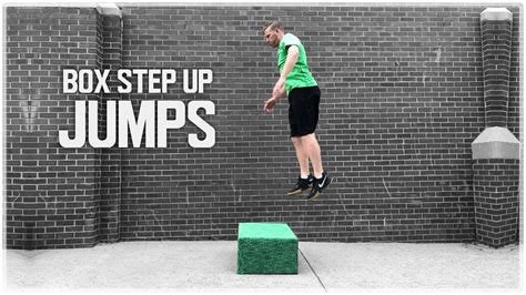 Explosive Step Up Plyometric Single Leg Box Jump Sprint Faster