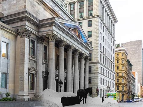 Bank of Montreal Headquarters, 1868 and Today (OC) : r/montreal