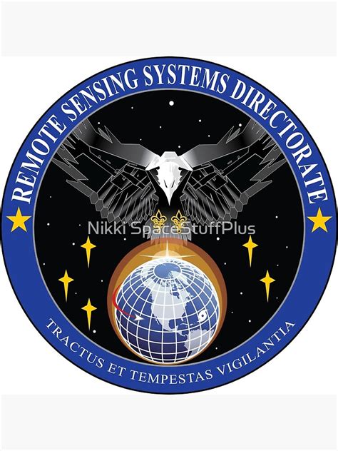 Remote Sensing Systems Directorate Rssd Logo Poster For Sale By Spacestuffplus Redbubble