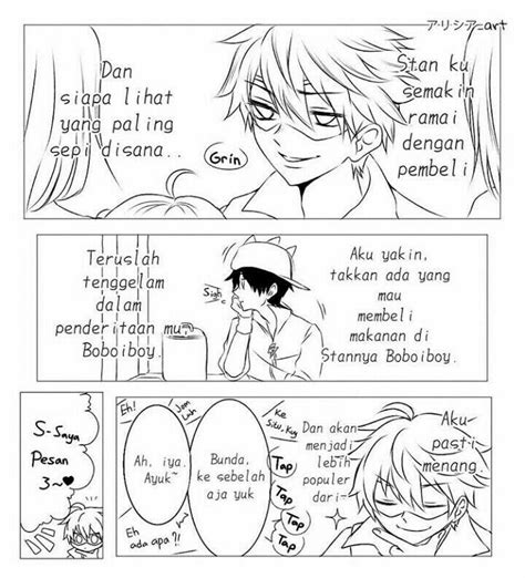 SHORT LIFE PICTURES Boboiboy Picture Book Buku Gambar Komik Lucu