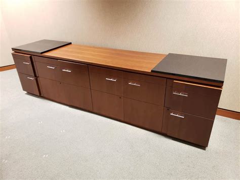 Cherry Large Solid Wood Cherry Credenza