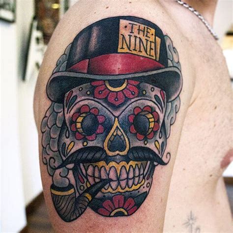 Tatuagens De Caveira Mexicana As Fotos Mais Incr Veis