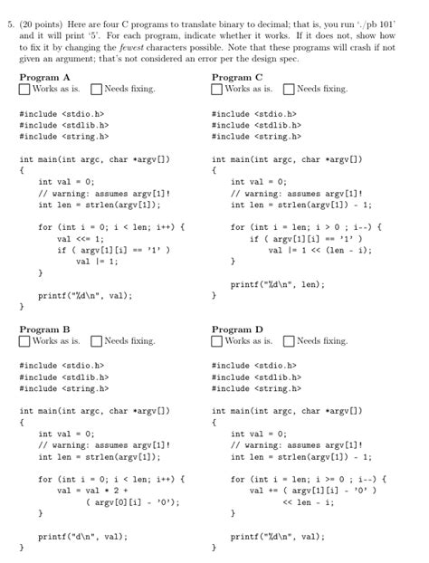 Solved C Programming Please Help Me