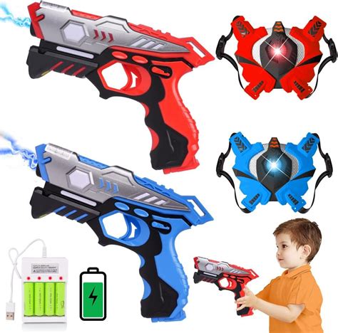 Vatos Rechargeable Laser Tag Guns 2 Sets Infrared India Ubuy