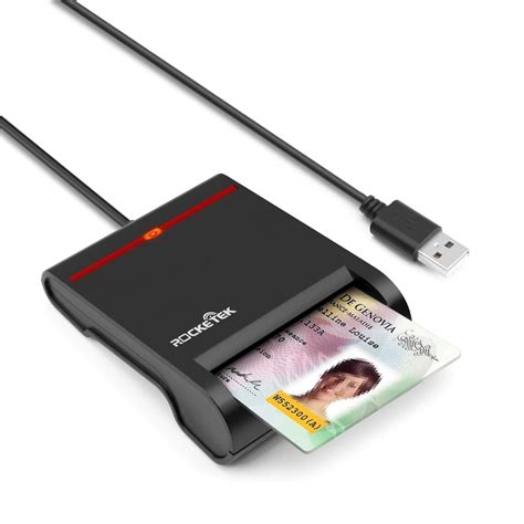 Rocketek Emv Usb Ic Id Smart Card Reader Iso 7816 Credit Card Reader Writer Sim Card Reader