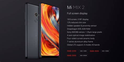 Xiaomi Mi Mix 2 Offiziell Vorgestellt Deskmodder De